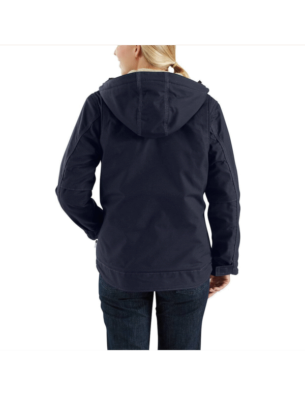 102694 | Carhartt Women's FR Full Swing Quick Duck Jacket/Sherpa-Lined - Image 3