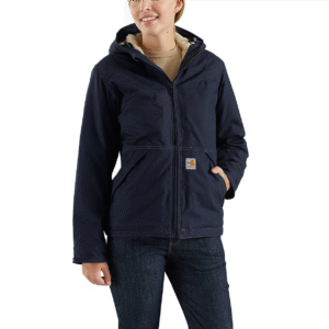 102694 | Carhartt Women's FR Full Swing Quick Duck Jacket/Sherpa-Lined